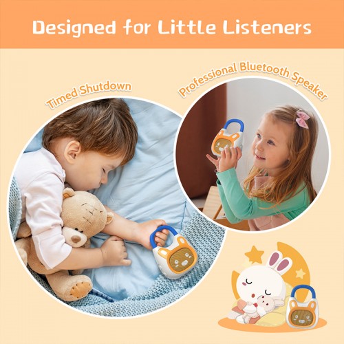 alilo Pocket Bunny Portable Story Music Player | 3 - 8 years | 1 year warranty